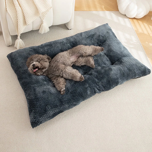 Warm Pet Cave Cozy Dog House Bed Cute Cat Cushion Indoor Cat House Soft Cat Tent Bed Pet Supplies Black of Friday